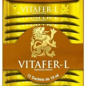 Vitafer-L Gold Men Multivitamin Enhancer para hombres y mujeres 15 Sachets